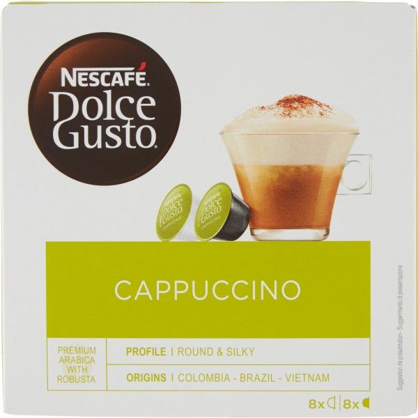 NESCAFE’ DG ESPRESSO CAPPUCCINO X 16 CAP