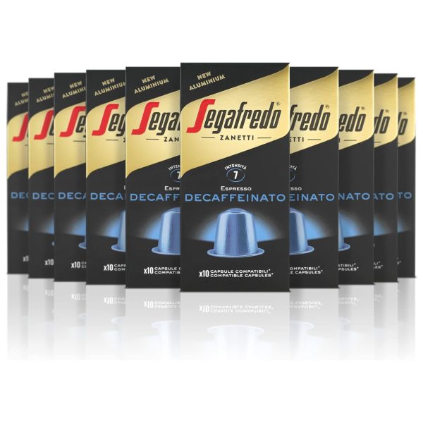 SEGAFREDO DECAFFEINATO UTZ NESPX10X10