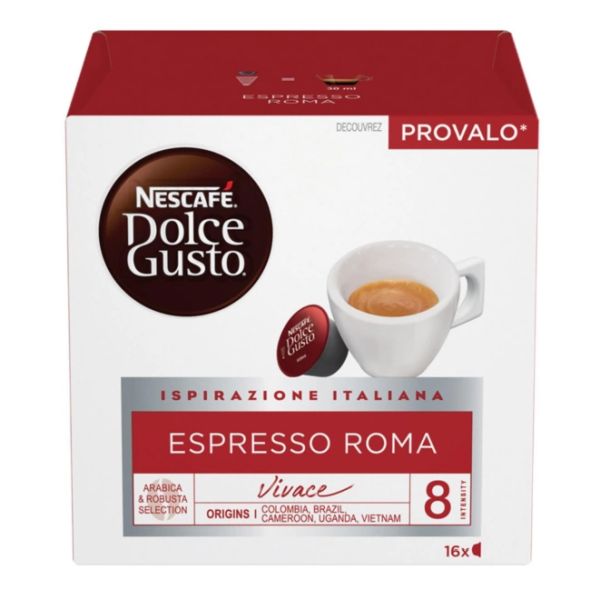 NESCAFE’ DG ESPRESSO ROMA X 16 CAP