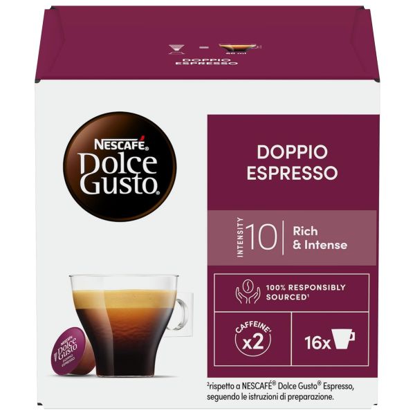 NESCAFE’ DG DOPPIO ESPRESSO X 16 CAP