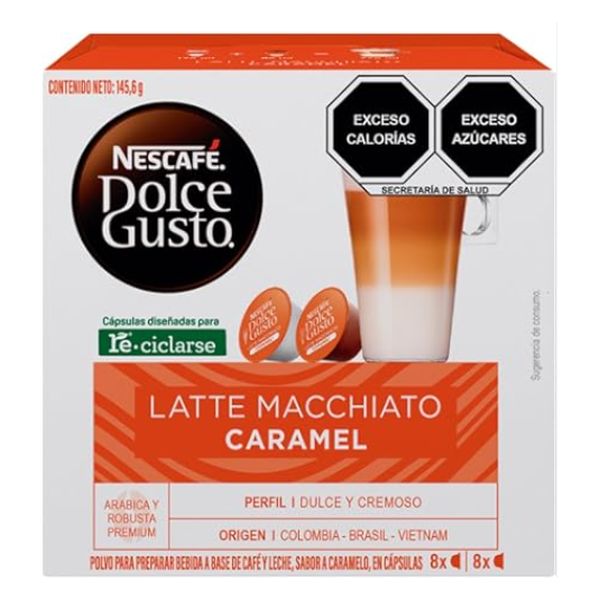NESCAFE’ DG LATTE MACCHIATO CAR X 16 CAP