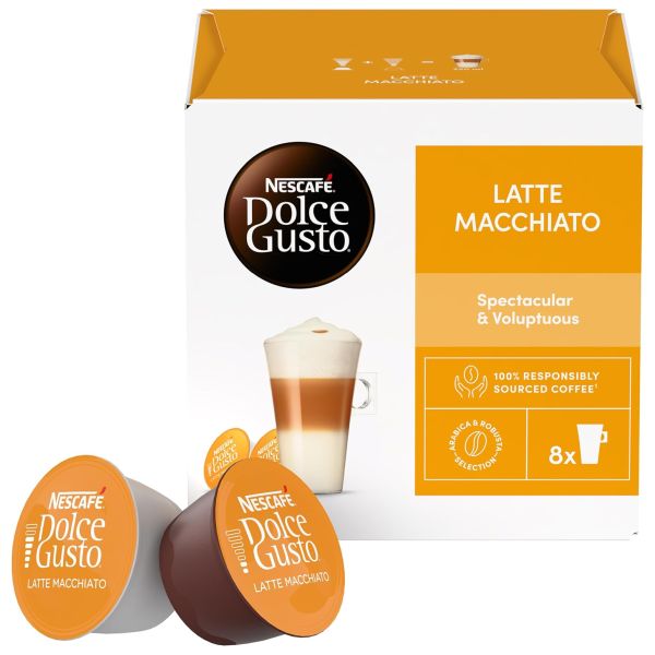 NESCAFE’ DG LATTE MACCHIATO X 16 CAP
