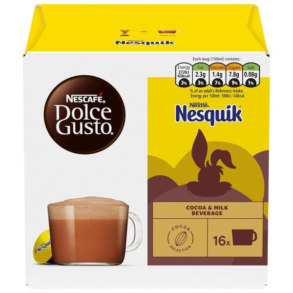 NESCAFE’ DOLCE GUSTO NESQUIK X 16 CAP