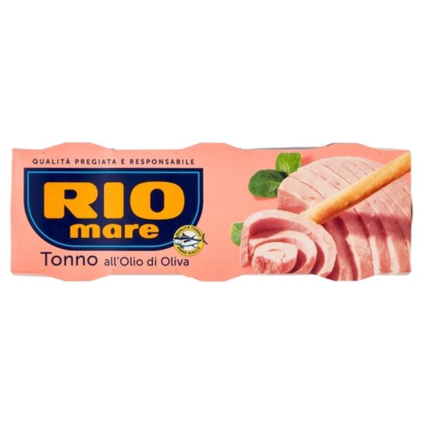 RIO MARE TONNO OLIO OLIVA 80GRX3+1X24