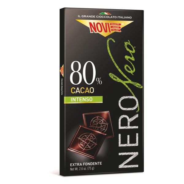 NOVI CIOCC NERO NERO 80% TAV 75GX20