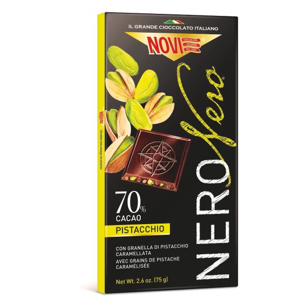 NOVI CIOCC NERO NERO PISTAC TAV 75GX20