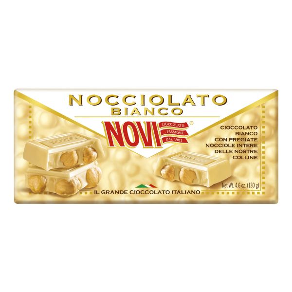 NOVI CIOCC NOCCIOLATO BIANC TAV 130GX4X4