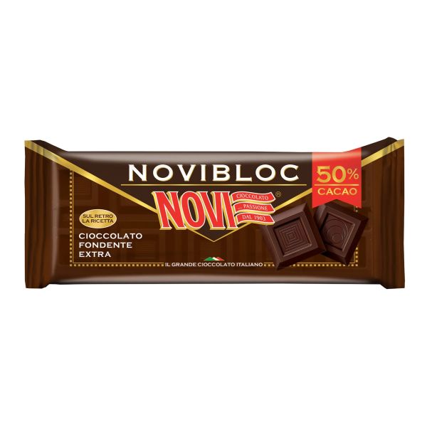 NOVI BLOC CIOCCOLATO FOND TAV 150GX18