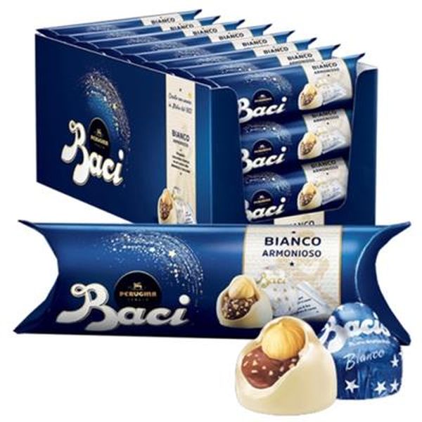 PERUGINA BACI TUBO BIANCO  3 PZ 37.5GX21