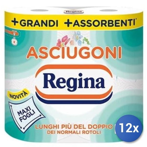 CARTA ASCIUGONI REGINA X2 X12