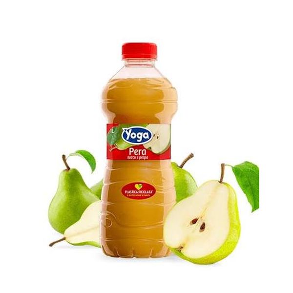 YOGA SUCCO PERA 1LT X 6 IN PET