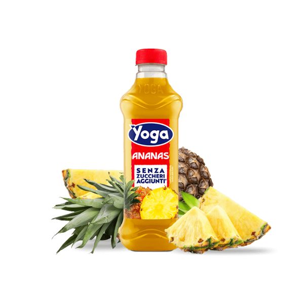 YOGA SUCCO ANANAS SZA 1LT X 6 IN PET
