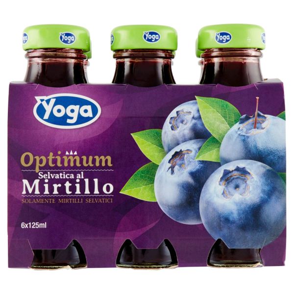 SUCCO DI FRUTT MIRTIL SEL YOGA 125MLX6X8