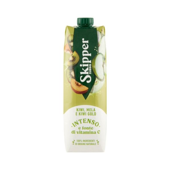 ZUEGG SUCCO KIWI MELA 1LT X 12 TPK