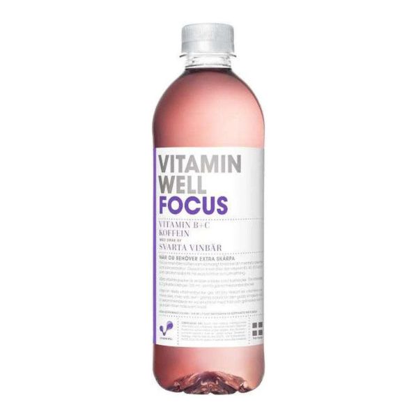 VITAMIN WELL FOCUS 500MLX12 PET