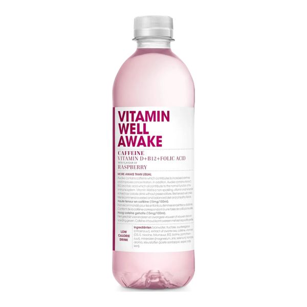 VITAMIN WELL AWAKE 500MLX12 PET