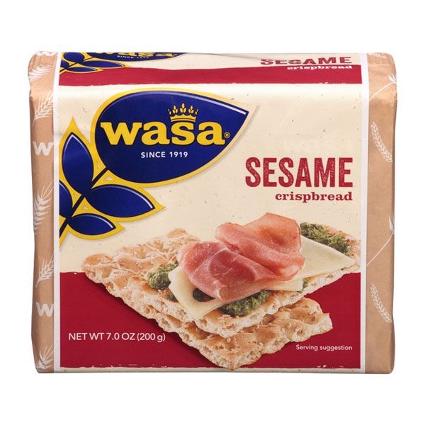 WASA CRISP BREAD AL SESAMO 200 GR. X 12