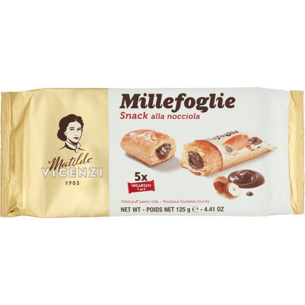 MINISNACK CREMA NOCCIOLA VICENZI 25GX24