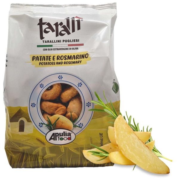 TARALLI PATATE ROSMARINO APULIA 210GX20