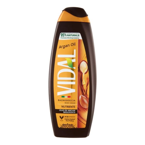 VIDAL BAGNO OLIO DI ARGAN 500MLX12