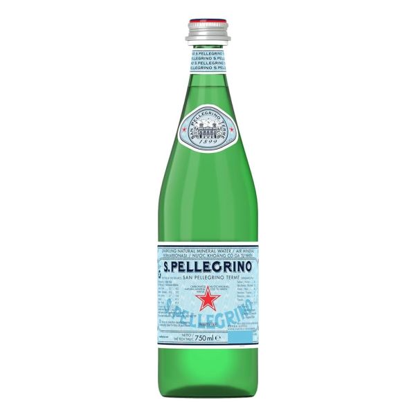 ACQUA SP FRIZZANTE VETRO 750ML X 12 USA