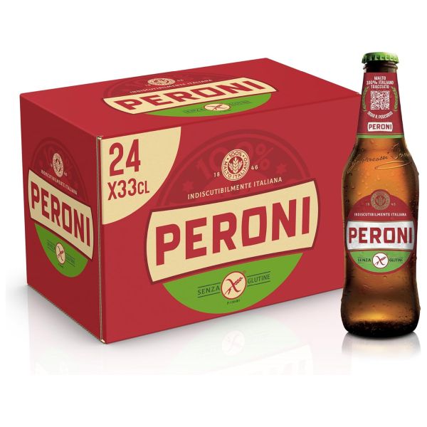 BEER PERONI GLUTEN FREE RED LABEL CL33X24 BOTT 4.7%VOL NA