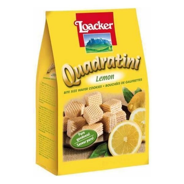 LOACKER QUADRATINI 125 G X 12 LIMONE