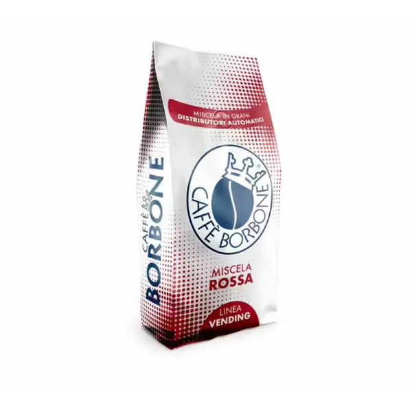 CAFFE BORBONE COFFEE BEANS ROSSO BAG 1000G X 6