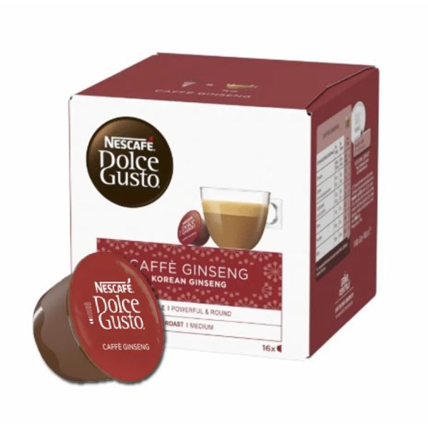 NESCAFE’ DOLCE GUSTO CAFFE GINSENG X 16 CAP X 3