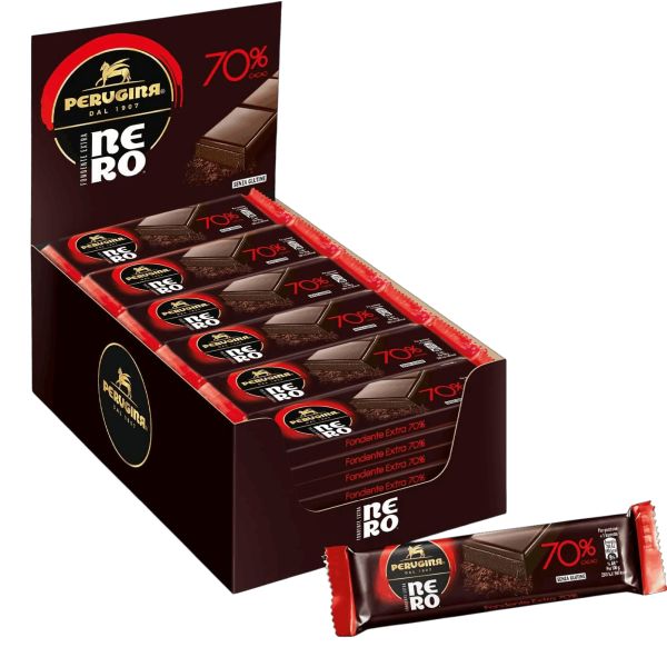 PERUGINA NERO BARRETTA FOND. 70% 36X35G